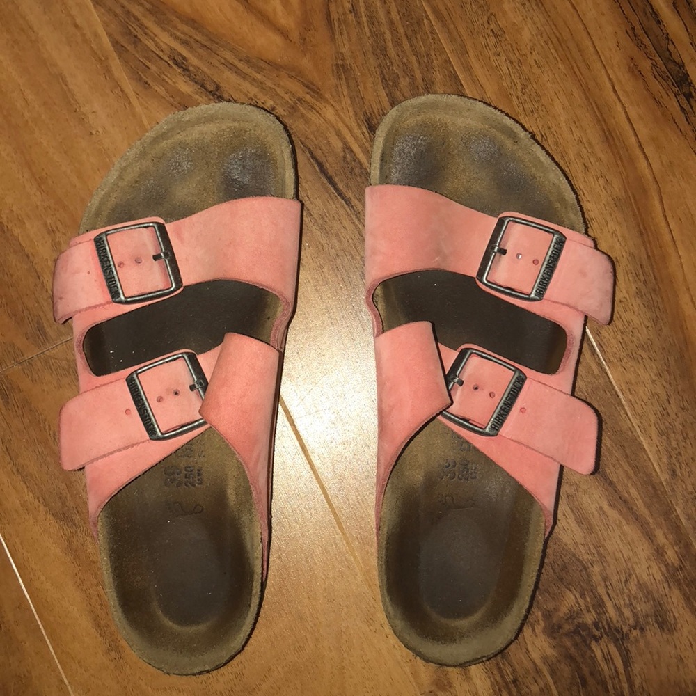 Pink Birkenstocks